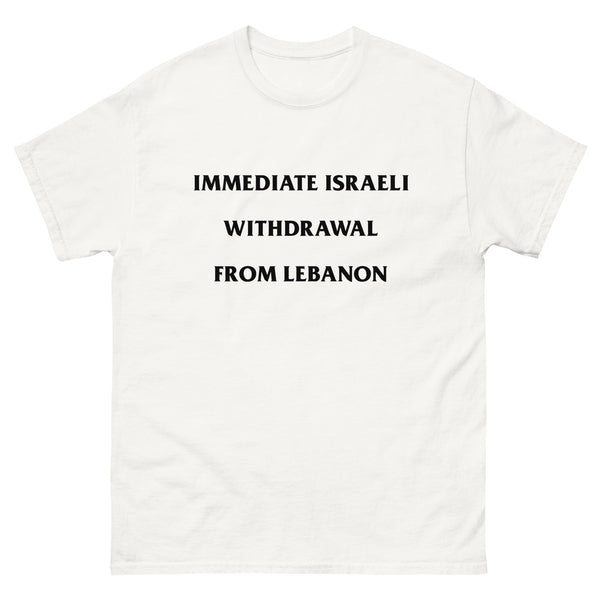 Israel Out of Lebanon Tee