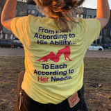 Her Needs Tee